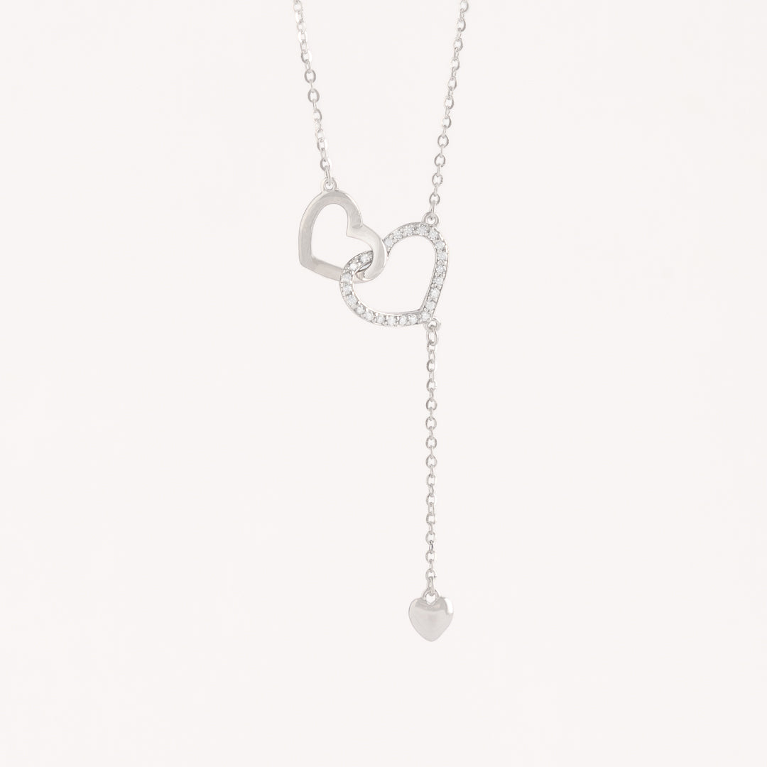 Collar Corazón Enlazado - CO20019