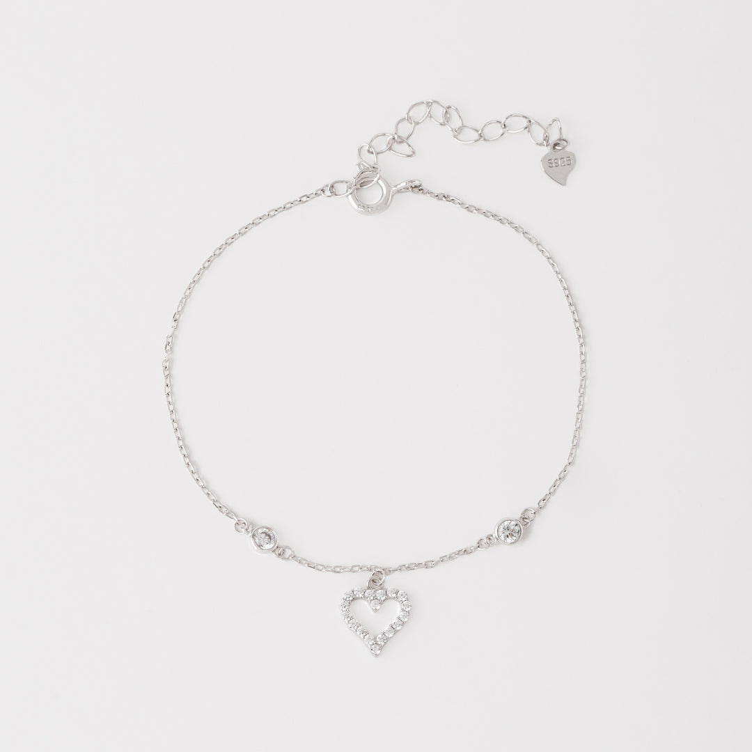 Pulsera Brillo de Corazón - PU20031