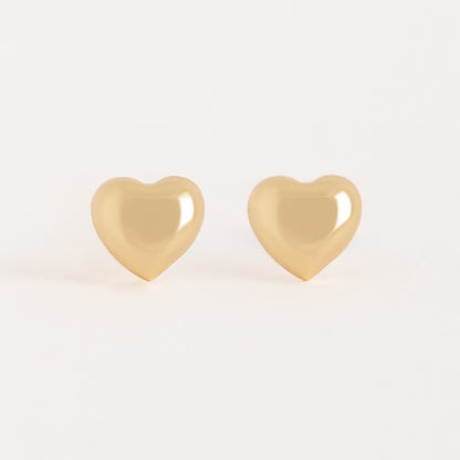 Arete Corazón Bombeado - AT40001