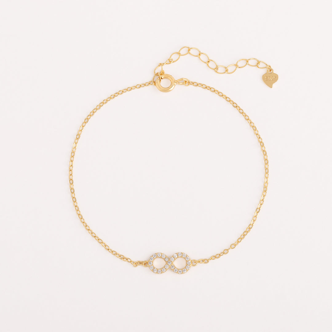 Pulsera Infinito Brillante -  PU30022