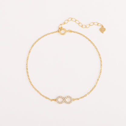Pulsera Infinito Brillante -  PU30022