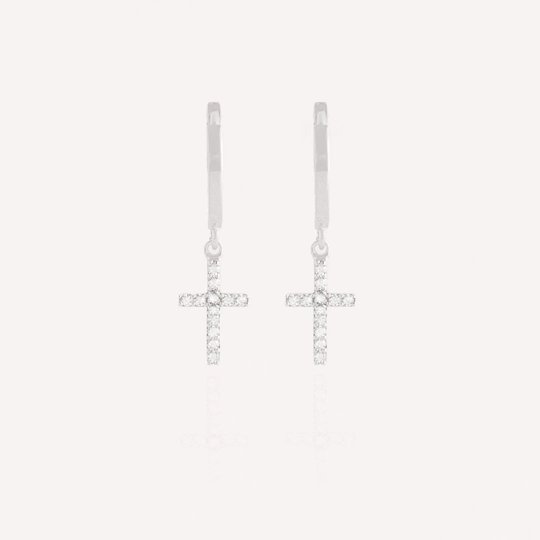 Argolla Cruz Strass - AG20010