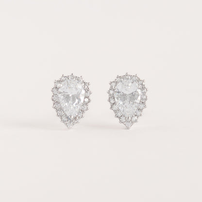 Aretes Gota Strass - AR20007