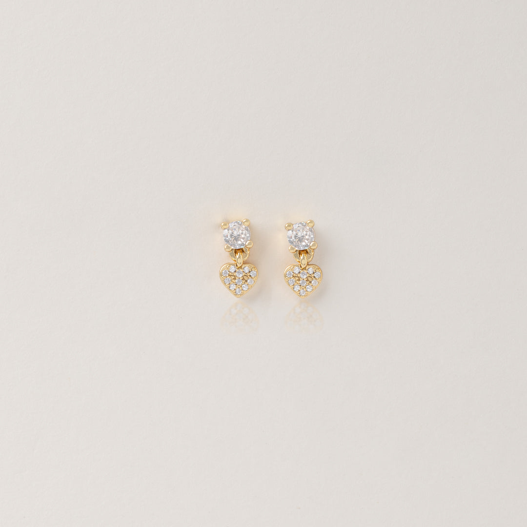Aretes Romantic Heart