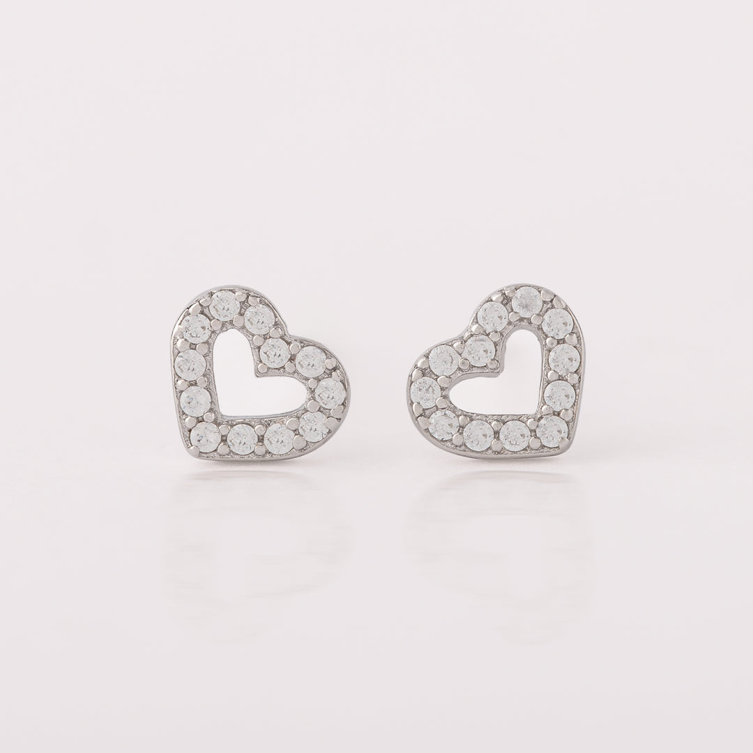 Aretes Corazón Shine - AR20023