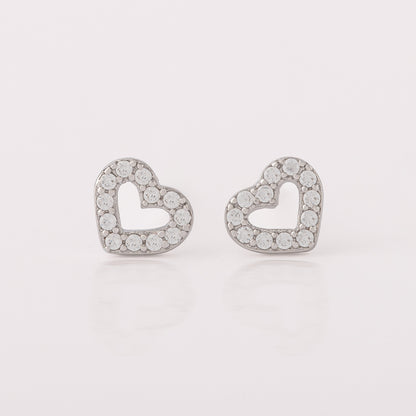Aretes Corazón Shine - AR20023
