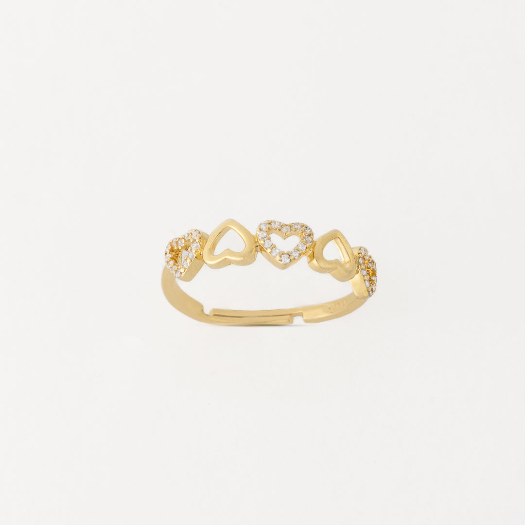 Anillo Corazones