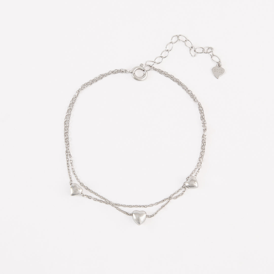 Pulsera Mini Corazones - PU20026