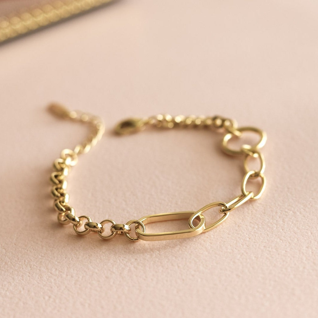 Pulsera Cadena Eslabones Grandes