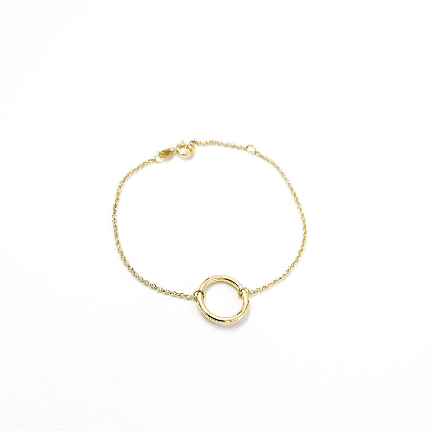 Pulsera circulo de la vida oro 18K