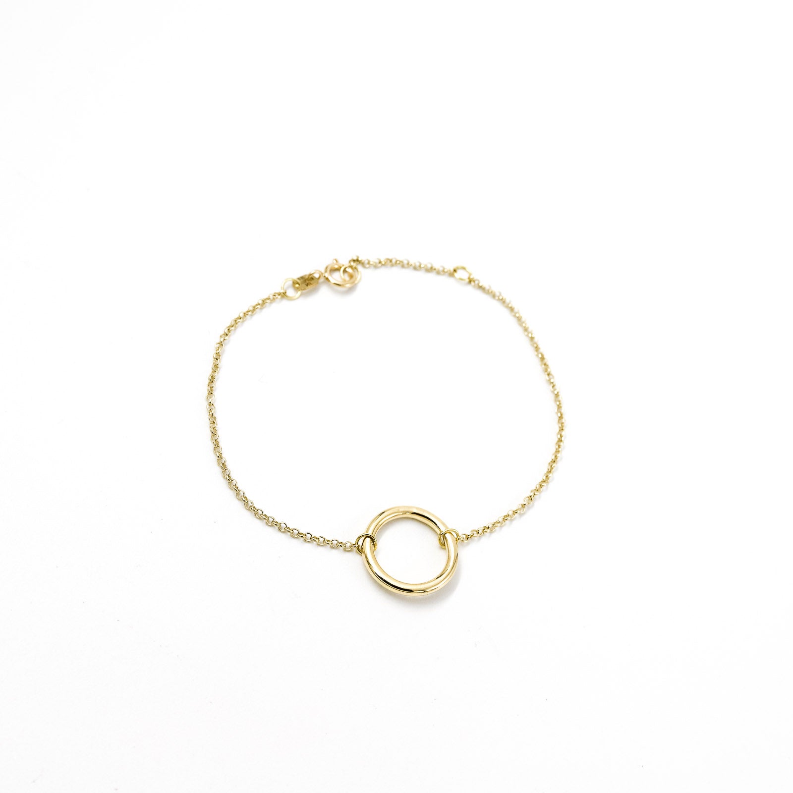Pulsera circulo de la vida oro 18K