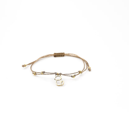 Pulsera Lia Doble Nudo Cat