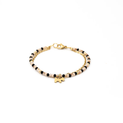 Pulsera Rafaella Tonos Tierra Perrito