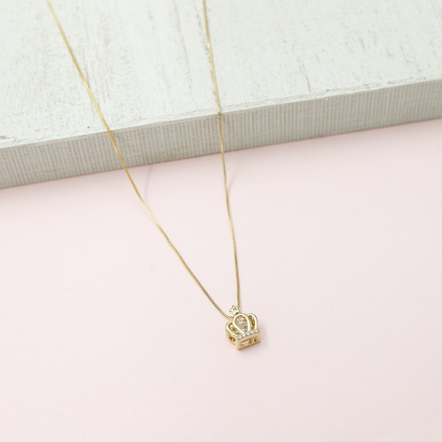Collar corona base strass