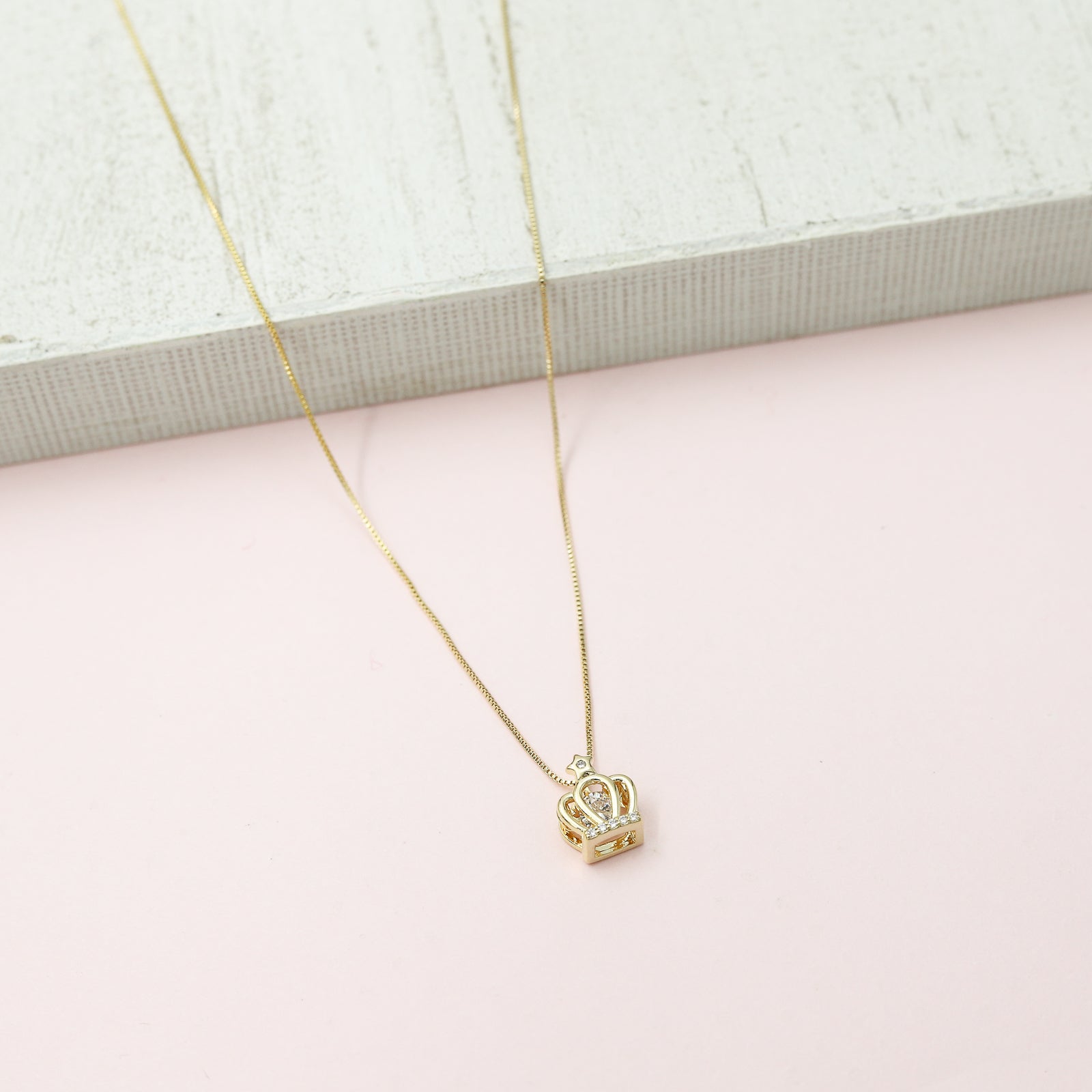 Collar corona base strass