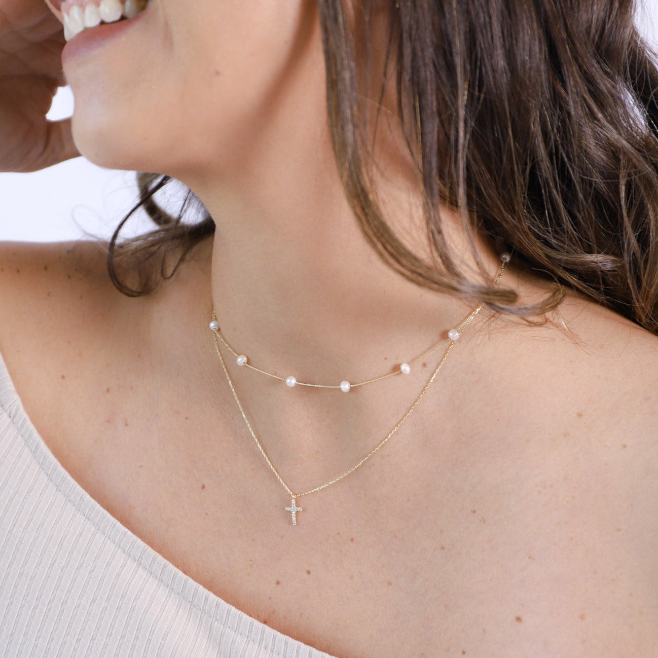 Collar Cruz Strass