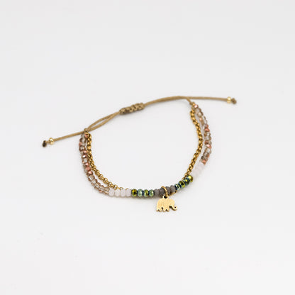 Pulsera Julieta simple C104 - Dijes Variados