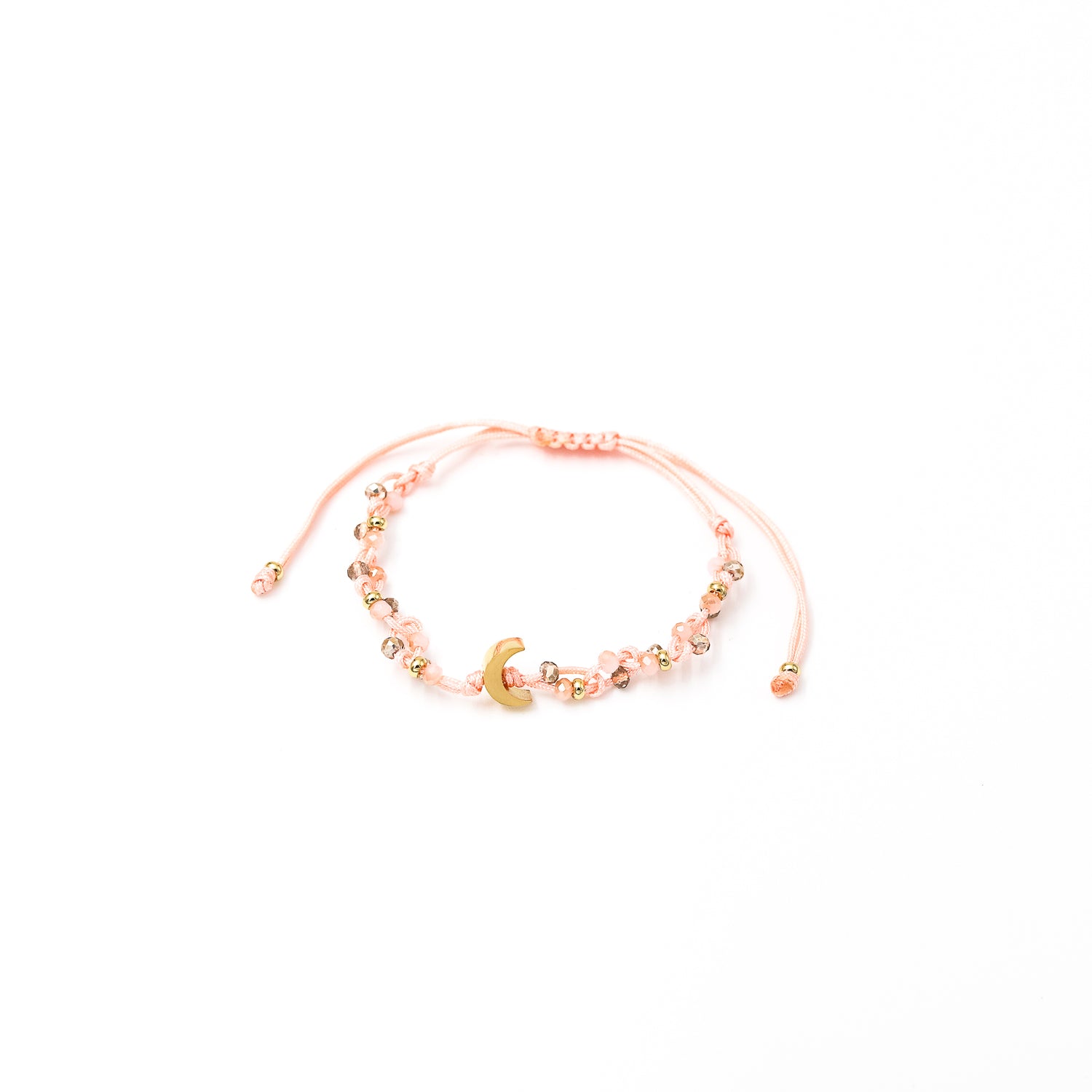 Pulsera Zoe Tonos Salmón - Luna