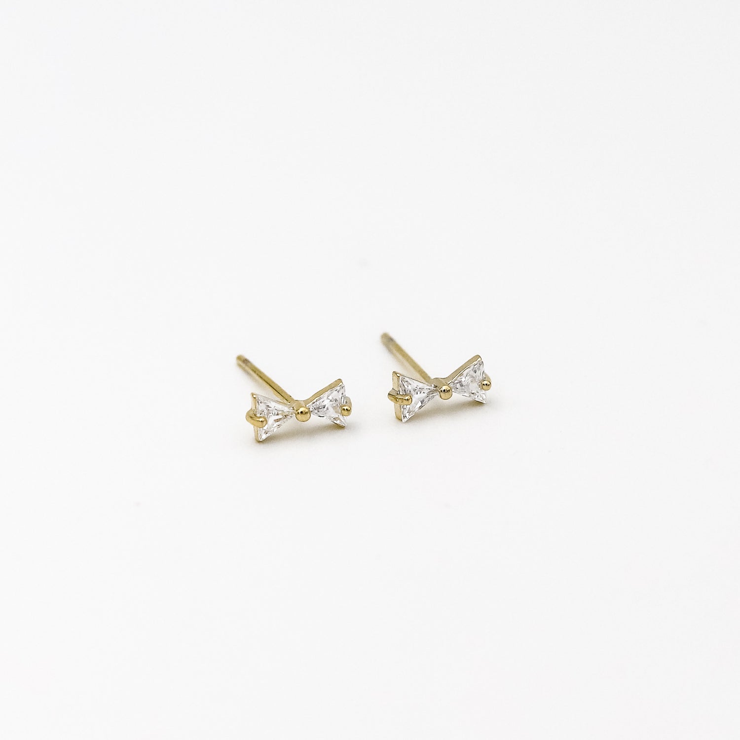 Aretes Lazos de Cristal
