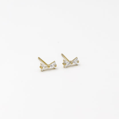 Aretes Lazos de Cristal