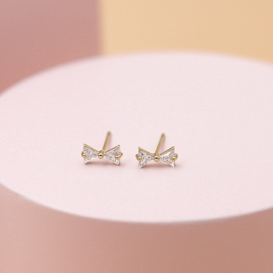 Aretes Lazos de Cristal