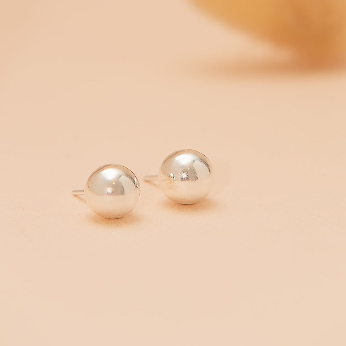 Aretes Esfera Plata 925
