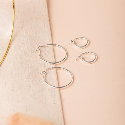 Argollas Clásicas Plata 925