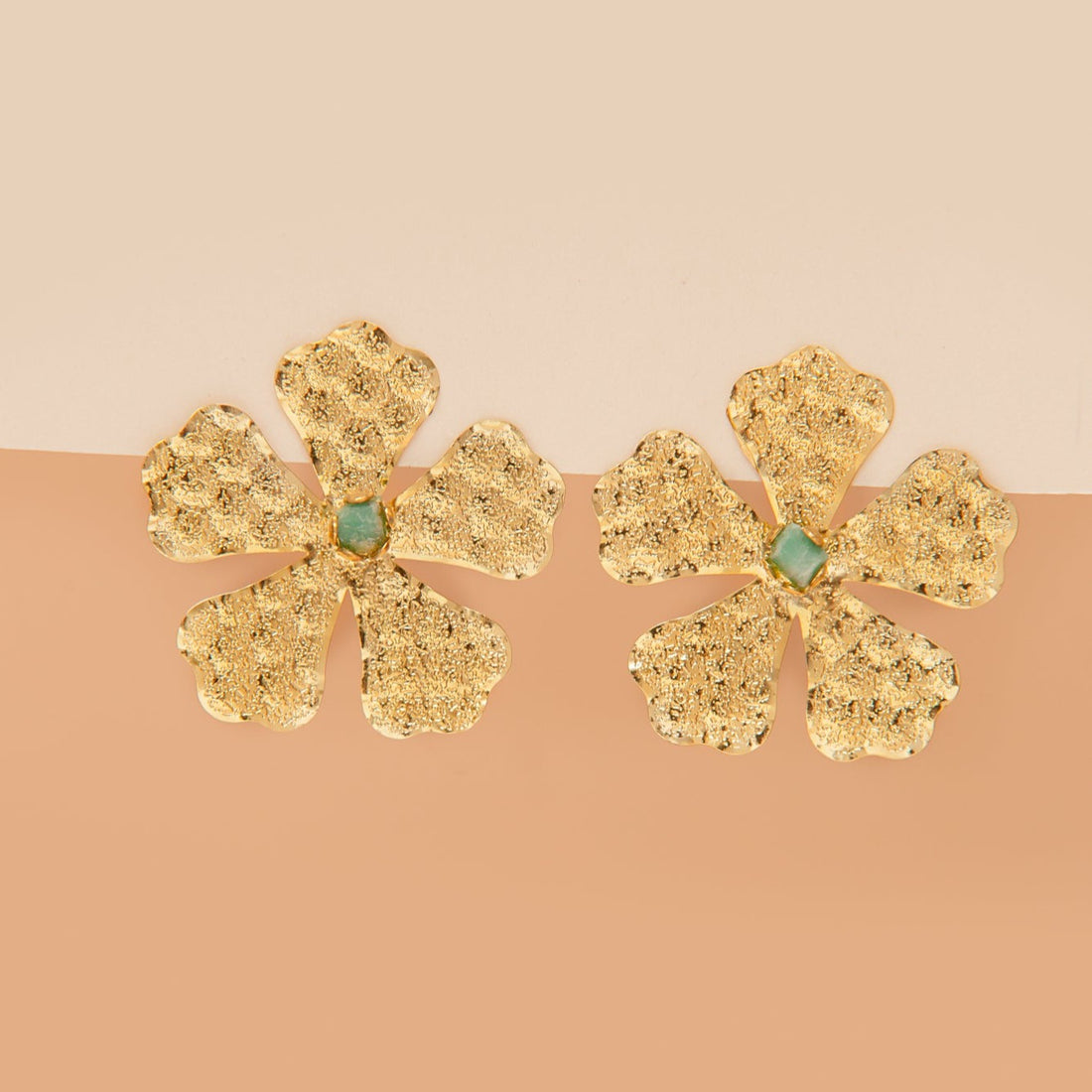 Maxi Aretes Flor Muralla