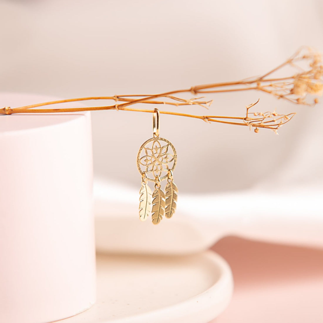 Dije Atrapasueños Oro de 18k