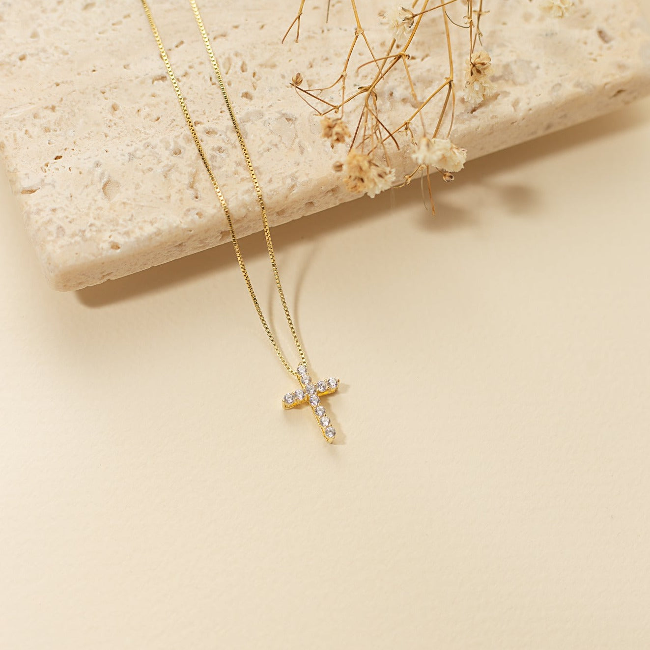 Collar Cruz Strass