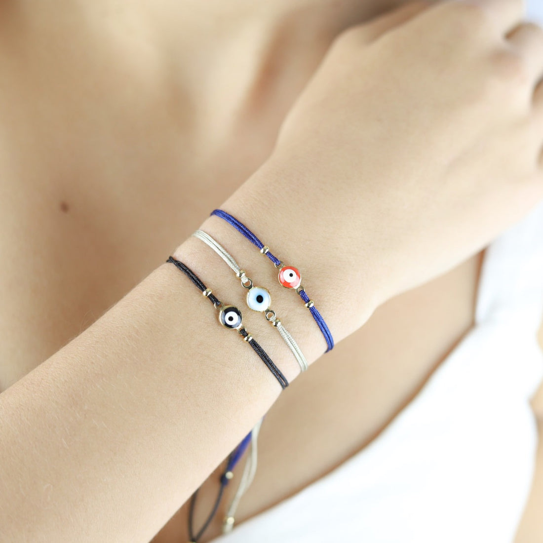 Pulsera Lia turca doble engastada